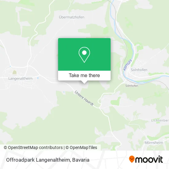 Карта Offroadpark Langenaltheim