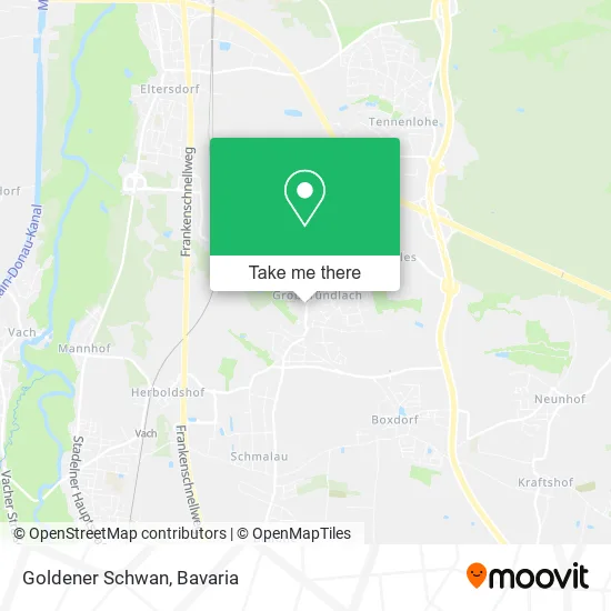 Карта Goldener Schwan