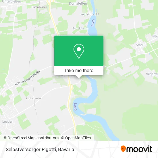 Карта Selbstversorger Rigotti