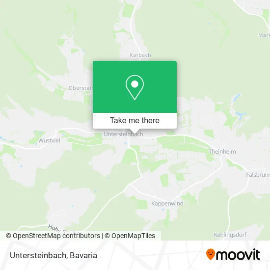 Карта Untersteinbach
