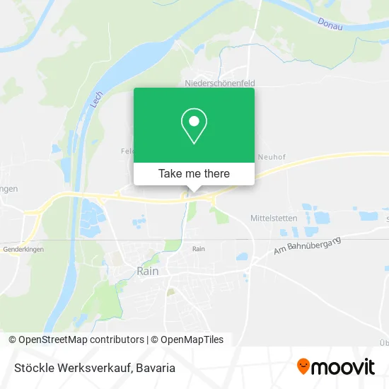 Карта Stöckle Werksverkauf