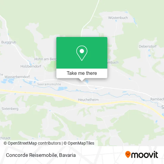 Карта Concorde Reisemobile