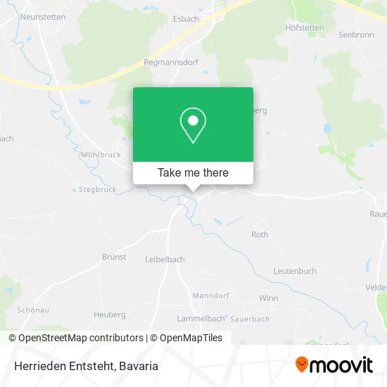 Карта Herrieden Entsteht