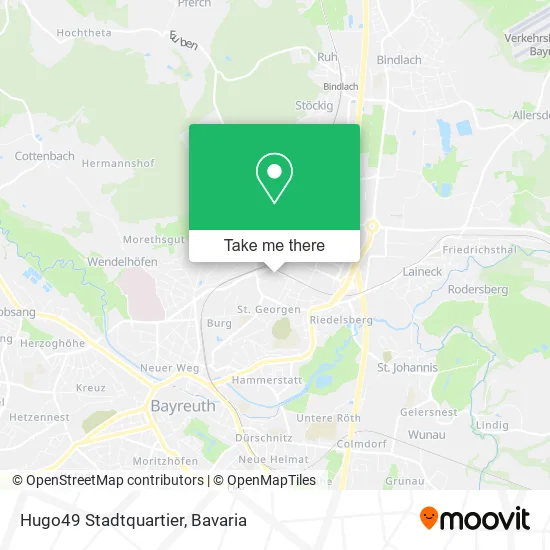 Карта Hugo49 Stadtquartier