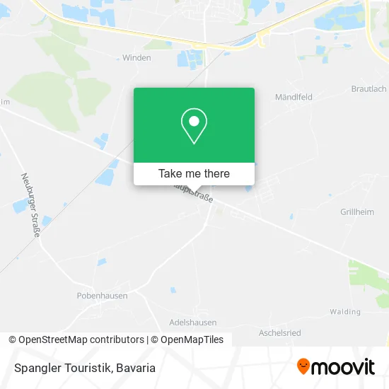 Карта Spangler Touristik