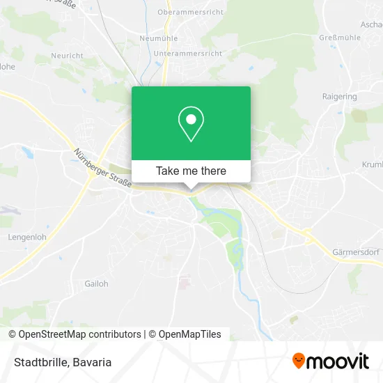 Карта Stadtbrille