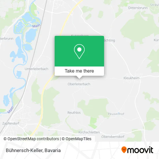 Карта Bühnersch-Keller