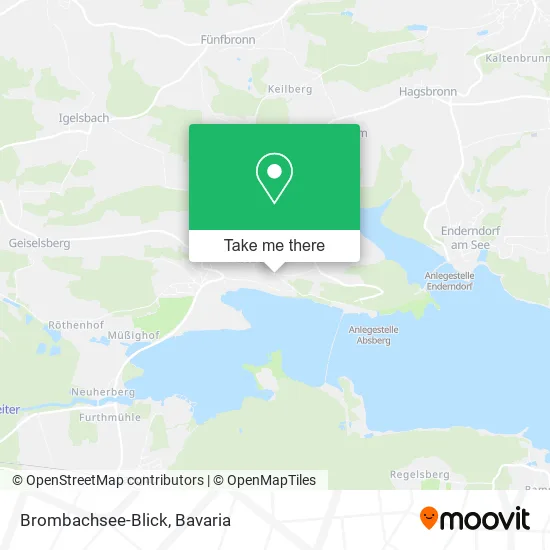 Карта Brombachsee-Blick