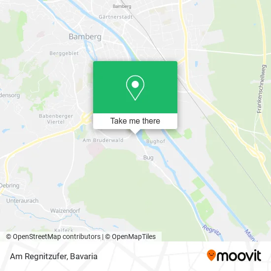 Карта Am Regnitzufer