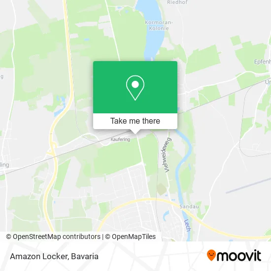 Карта Amazon Locker