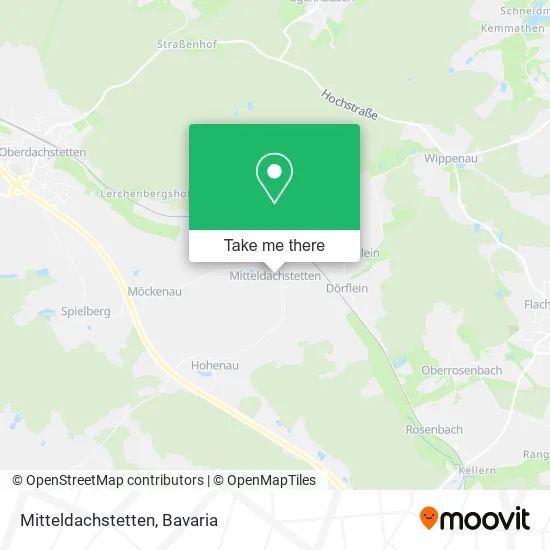Карта Mitteldachstetten