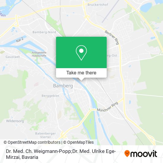 Dr. Med. Ch. Weigmann-Popp;Dr. Med. Ulrike Ege-Mirzai map