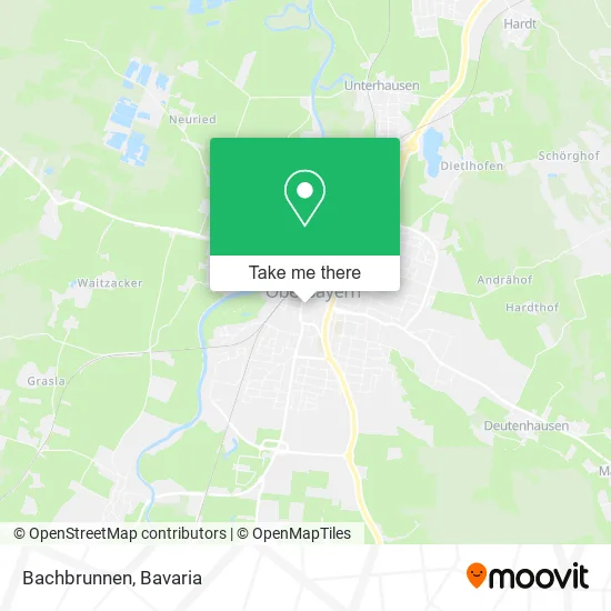 Карта Bachbrunnen