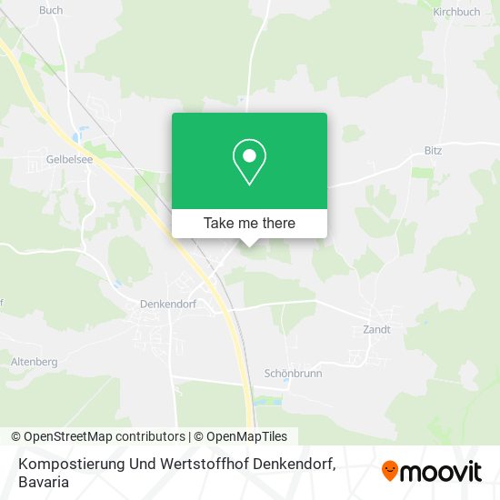 Kompostierung Und Wertstoffhof Denkendorf map