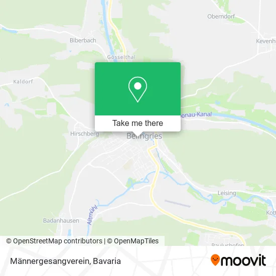 Карта Männergesangverein
