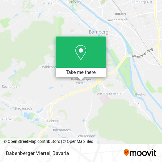 Карта Babenberger Viertel