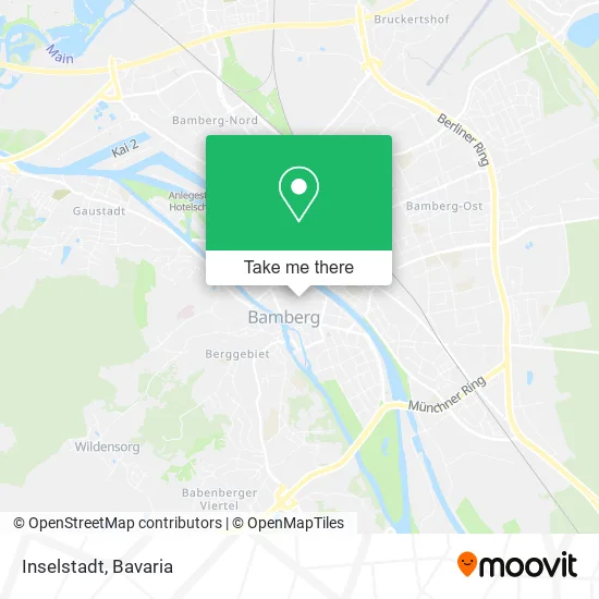 Карта Inselstadt