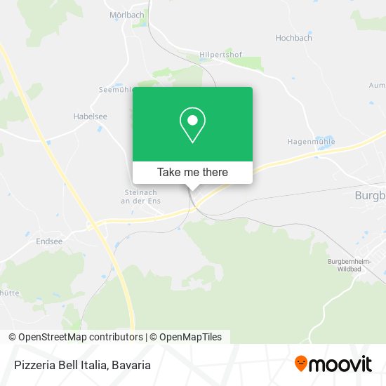 Pizzeria Bell Italia map