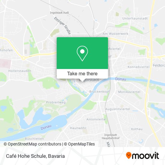 Карта Café Hohe Schule