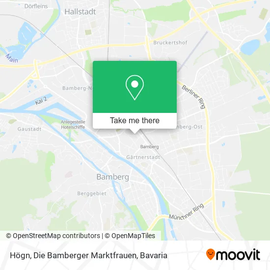 Карта Högn, Die Bamberger Marktfrauen