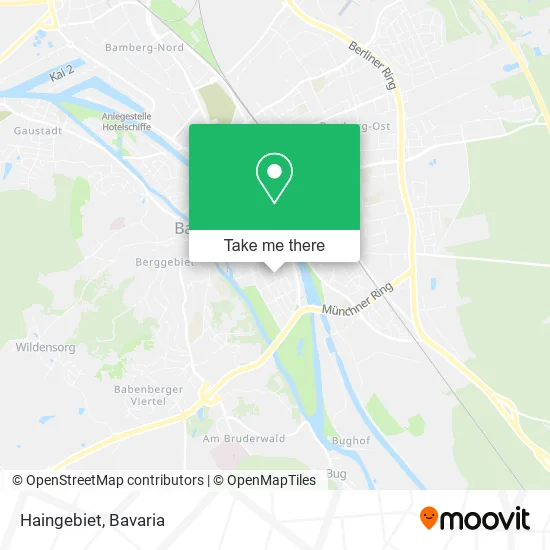 Карта Haingebiet