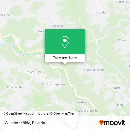 Карта Wundershöhle