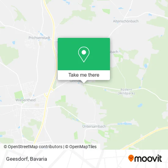 Карта Geesdorf