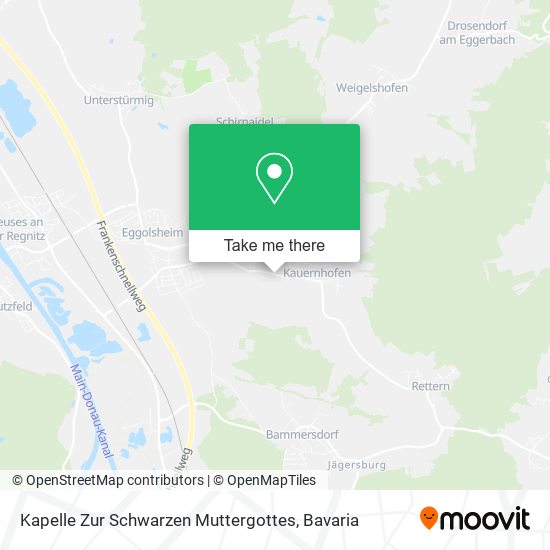 Kapelle Zur Schwarzen Muttergottes map