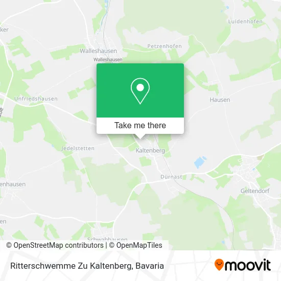 Карта Ritterschwemme Zu Kaltenberg