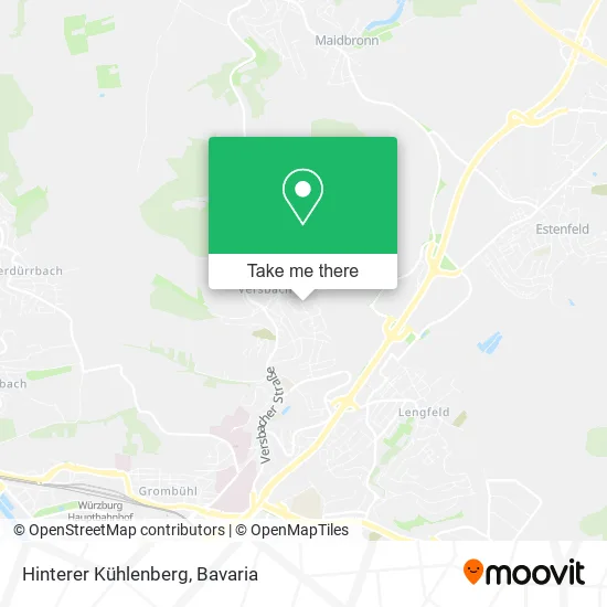 Карта Hinterer Kühlenberg