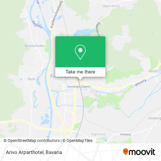 Карта Arivo Arparthotel