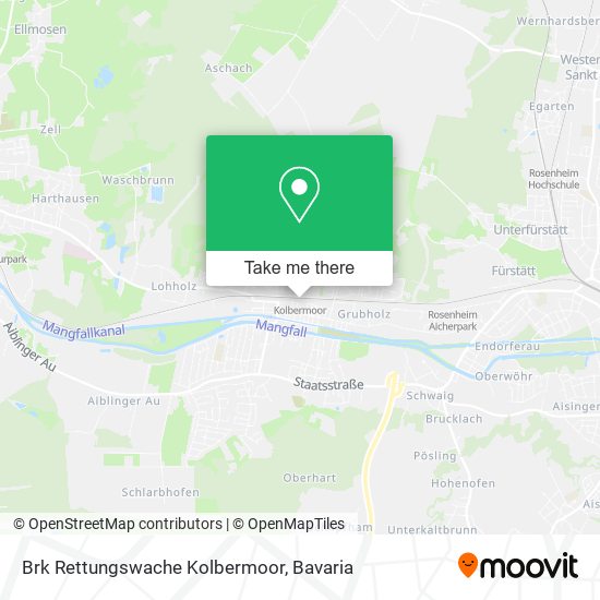 Brk Rettungswache Kolbermoor map