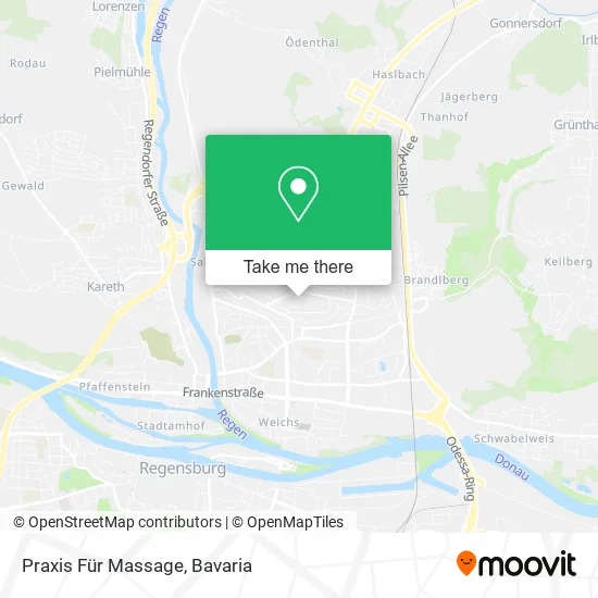 Карта Praxis Für Massage