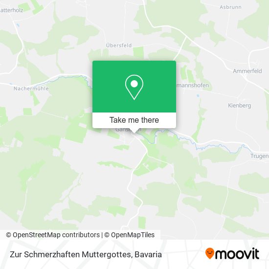 Zur Schmerzhaften Muttergottes map