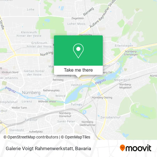 Карта Galerie Voigt Rahmenwerkstatt
