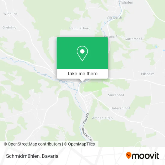 Карта Schmidmühlen