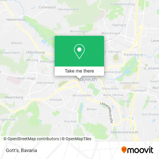 Карта Gott's