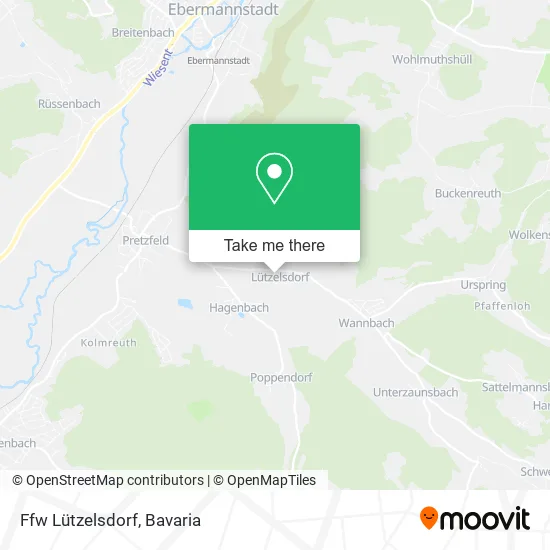 Ffw Lützelsdorf map