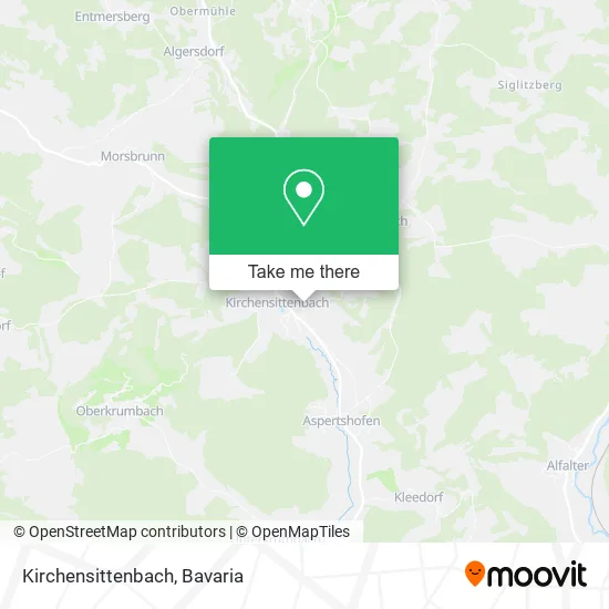 Карта Kirchensittenbach