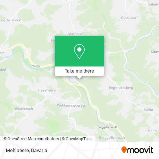 Карта Mehlbeere