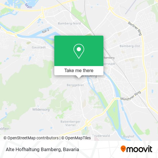 Alte Hofhaltung Bamberg map