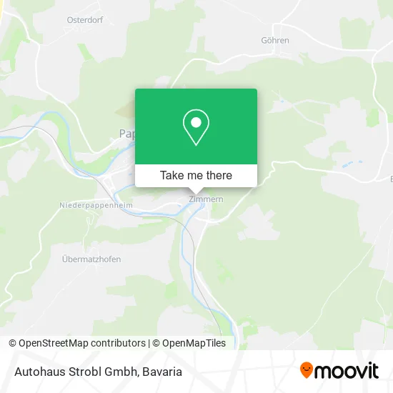 Карта Autohaus Strobl Gmbh
