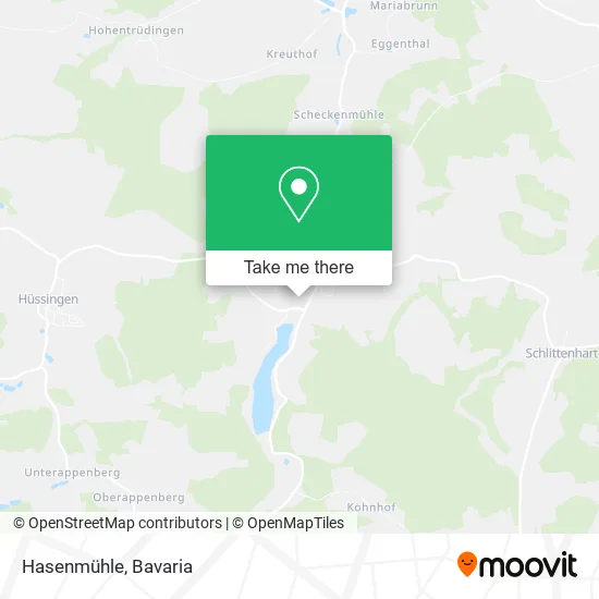 Карта Hasenmühle