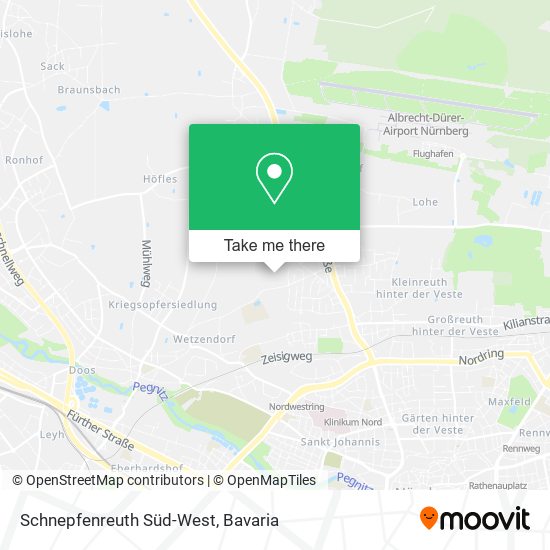 Schnepfenreuth Süd-West map