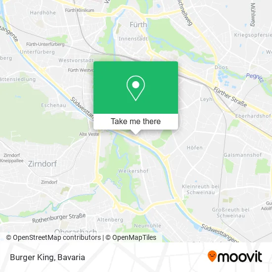 Карта Burger King