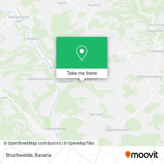 Bruchweide map