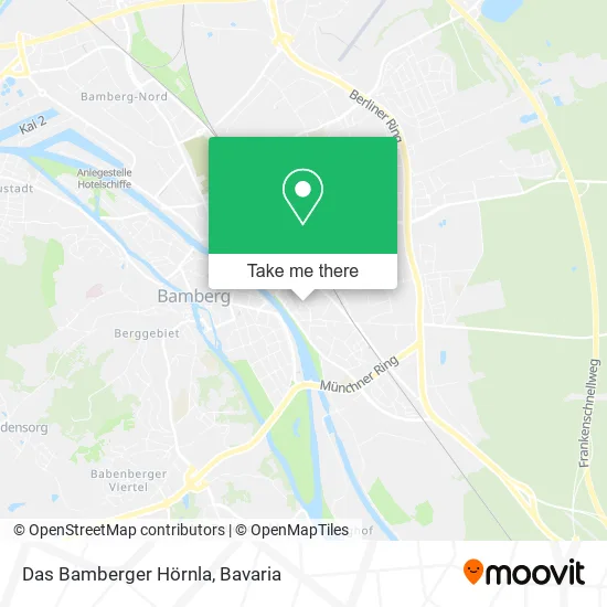 Карта Das Bamberger Hörnla
