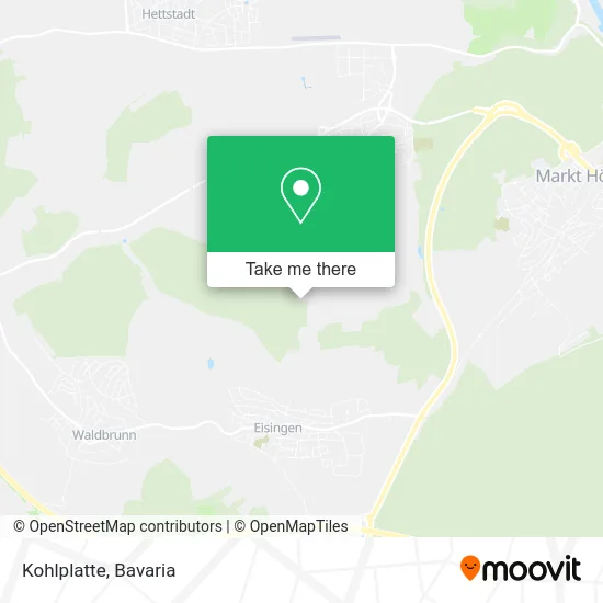 Карта Kohlplatte