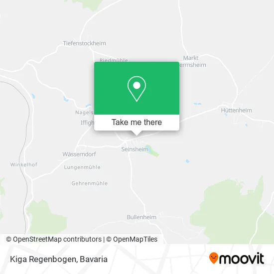 Карта Kiga Regenbogen