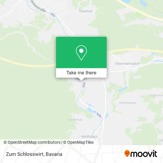 Карта Zum Schlosswirt